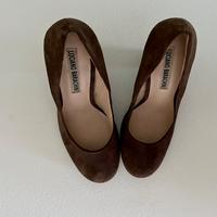 Décolleté Luciano Barachini in camoscino