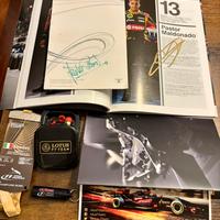 Autografi jackie stewart  maldondo gadget f1