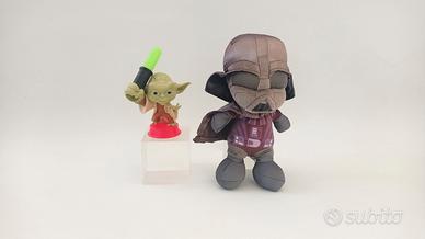 Lotto Star Wars: Peluche Darth Vader +Yoda