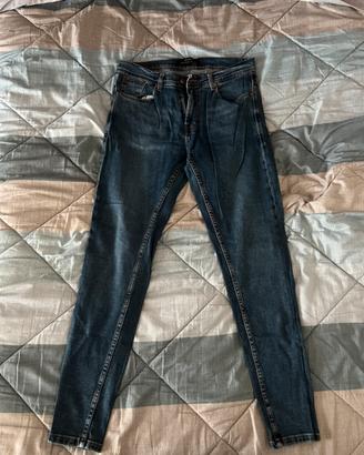 Jeans Zara Man blu scuro