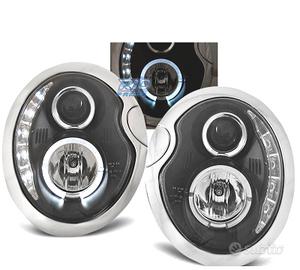 FARI MINI COOPER R50 R52 R53 LUCE DIURNA NERI