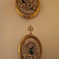 Quadretti in seta e merletto 