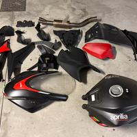 Ricambi aprilia rs 660 racing black 2024
