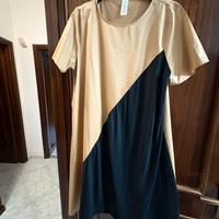 Vestito asimmetrico lungo Ferrante, taglia 50
