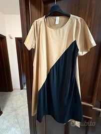 Vestito asimmetrico lungo Ferrante, taglia 50