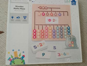 Matematica Montessori legno 