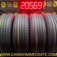4 gomme estive 215 60 17 dunlop 70/80%