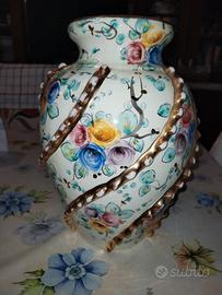 vaso Deruta in ceramica anni 60