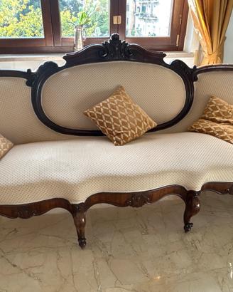 antico Divano  tre posti vintage