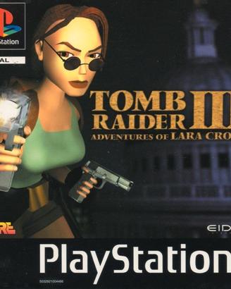 Tomb Rider 3 adventures of Lara Croft originale pe