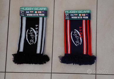 2 Sciarpe nuove mondiali di rugby 2011