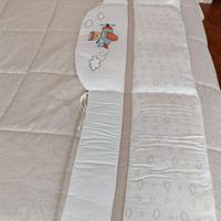 Set piumino, paracolpi e lenzuola
