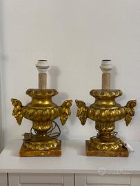 Coppia portaplame - lampade