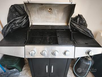 barbecue a gas