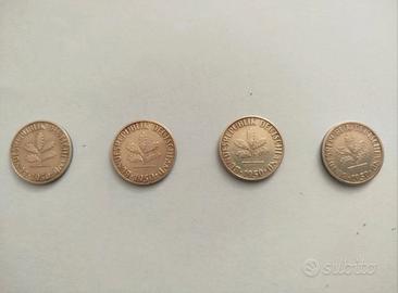 Serie D, F, G, J 5 Pfennig 1950