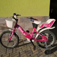 Bicicletta bambina raggio 16 perfette condizioni