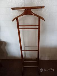 servo muto vintage in legno