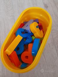 Lettere e numeri magnetici