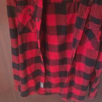 H&M Camicia a quadri cotone ragazzo 14+  rossa e