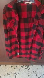 H&M Camicia a quadri cotone ragazzo 14+  rossa e