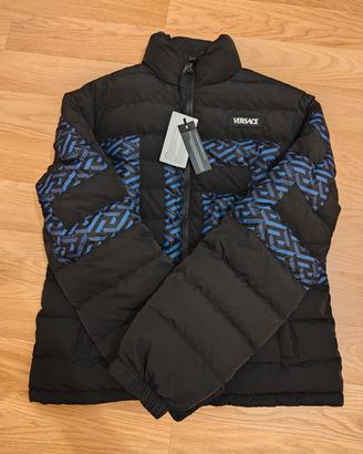 Versace DownJacket Black&Blue TG 46  mai indossata