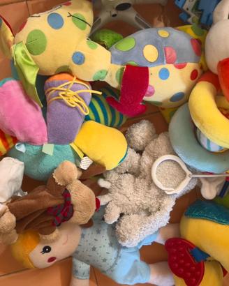 Mega Lotto Giochi Prima Infanzia - Peluche Misti
