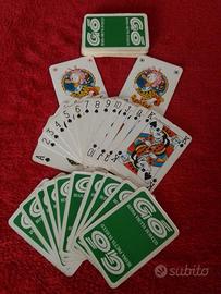 mazzo di carte vintage 