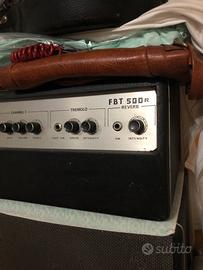 Amplificatore  fbt 500 valvolare