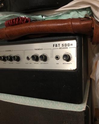 Amplificatore  fbt 500 valvolare