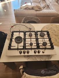 piano cottura gas Bosh 5 fuochi