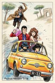 Lupin III Diamante - Stampa - Andrea Samperi 2026