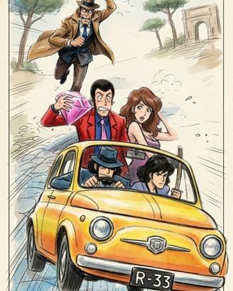 Lupin III Diamante - Stampa - Andrea Samperi 2026
