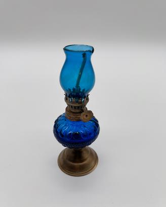 Mini lampada ad olio vintage