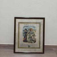 Quadro stampa di moda d'epoca - opera d'arte