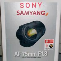 Samyang AF 75mm/ f 1.8