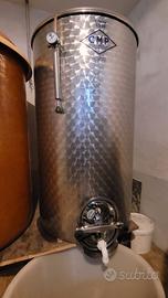 Botte in acciaio da 500L