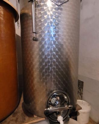 Botte in acciaio da 500L