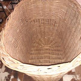 Cesta in vero legno anni 70