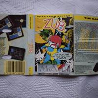 Copertina Zub, per Sinclair Zx Spectrum 128k