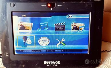 MINI TV AUTOVOX DVB-T 7"