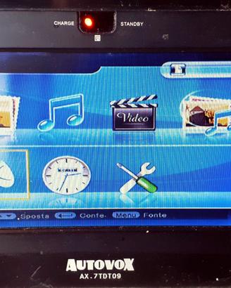 MINI TV AUTOVOX DVB-T 7"