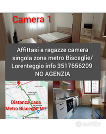Libera da Luglio2026 camera singola zona dazio
