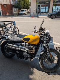 Triumph scrambler 900 allestimento cross anni 70