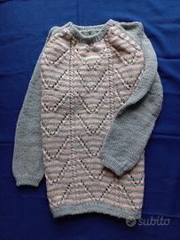 Maglioni misto lana nuovi, fatti a mano