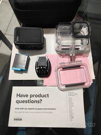 go pro Hero 9 black edition + scafandro