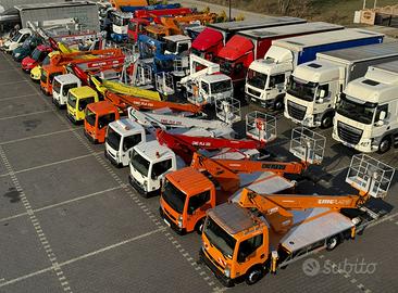 Piattaforma aerea 25m,,CMC PLA 250,UDT WUMAG GSR