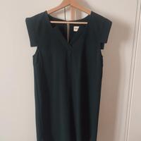 Abito Shendel verde scuro 100% viscosa Tg.S