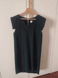 Abito Shendel verde scuro 100% viscosa Tg.S