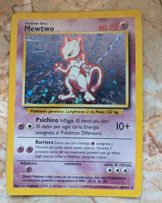 carta Pokemon Mewtwo