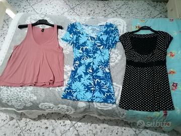 Lotto 9 capi d'abbigliamento donna 